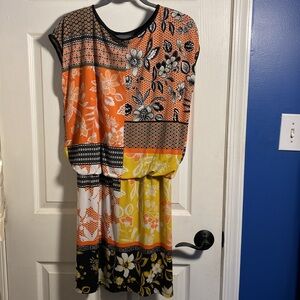 Style & Co Tropical Floral Midi Sleeveless Dress
Medium